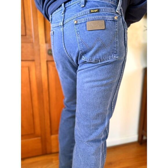 Wrangler Cowboy Cut Original Western Straight Jeans Size 38/32 - Picture 4 of 9